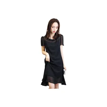 Mo Han Yi Mei Short Sleeved Dress Women's