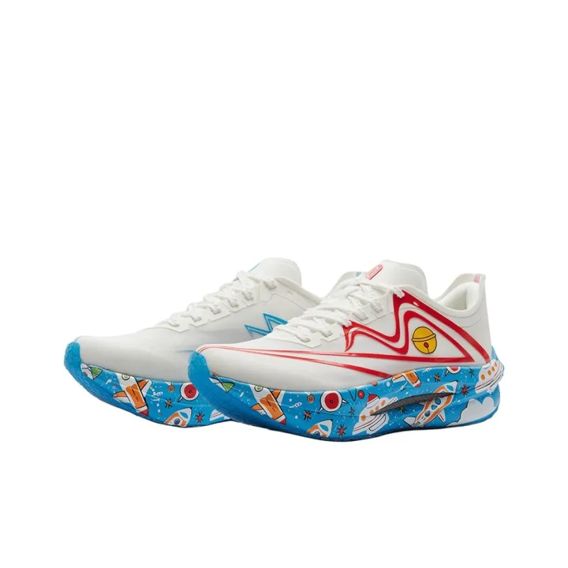 Sonic cat Running Shoes Unisex Low Top Red-2