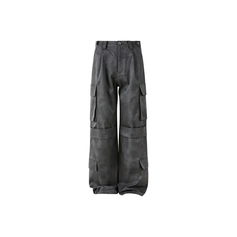 PASET Casual Pants Unisex Dark Gray-0