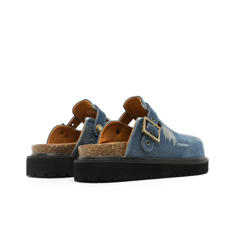 Year By Year Rubber Sole Slip Resistant Closed Toe Slippers Unisex-8
