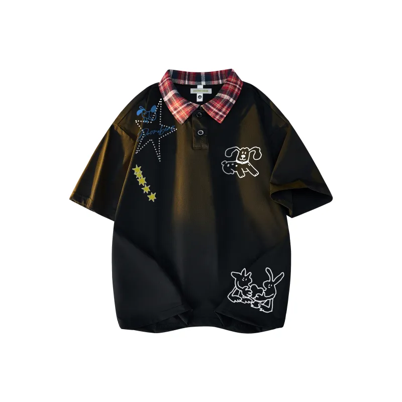 Budding Bear Polo Shirts Unisex-2