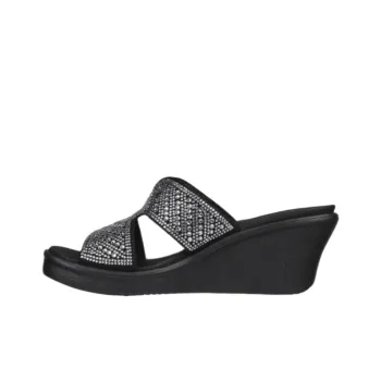 Skechers Rumble On One Strap Sandals Women's Black