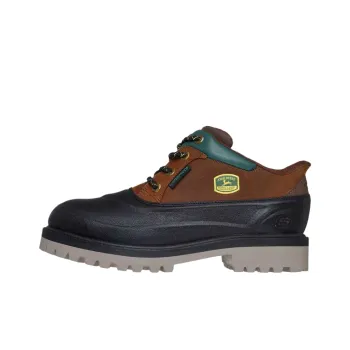 John Deere x Skechers Low Top Casual Shoes Men's Brown Black