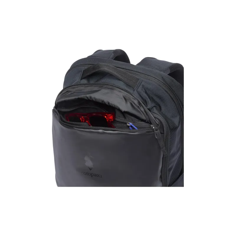 Cotopaxi Recycled Polyester Backpack Unisex Black-4