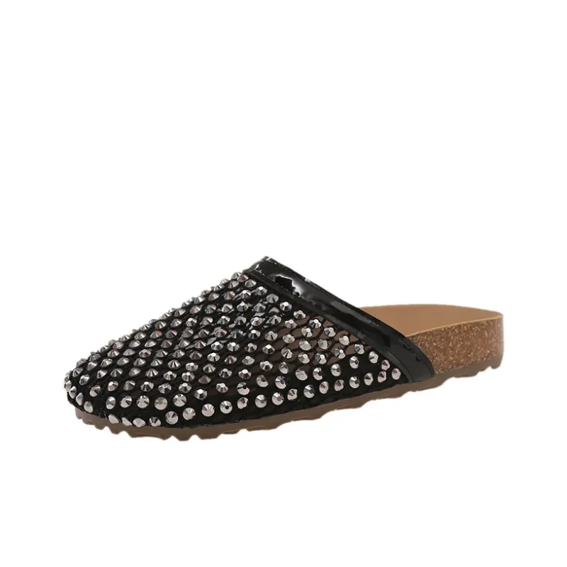 WUJI Slip Resistant Abrasion Resistant Closed Toe Slippers Women's-3