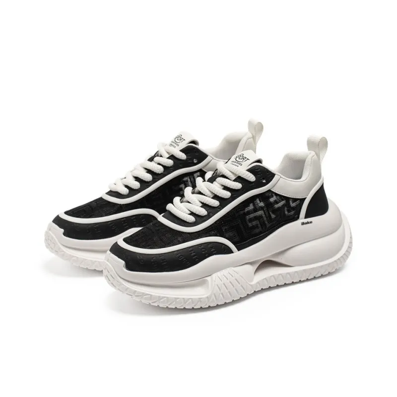 BAKE Anti Slip Wear Resistant Low Top Casual Shoes Men's-1