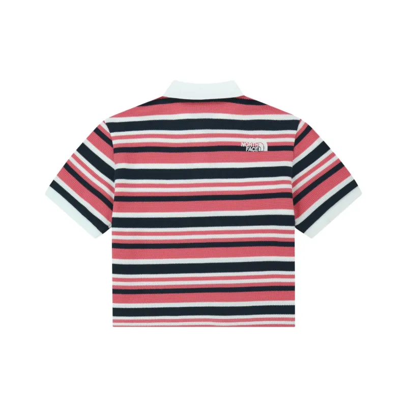 THE NORTH FACE Polo Shirt Unisex Pink-4