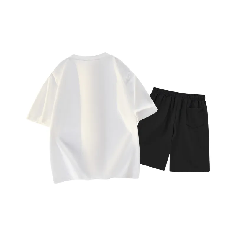 Small Columns Under The Sea Clothing Sets Unisex-1