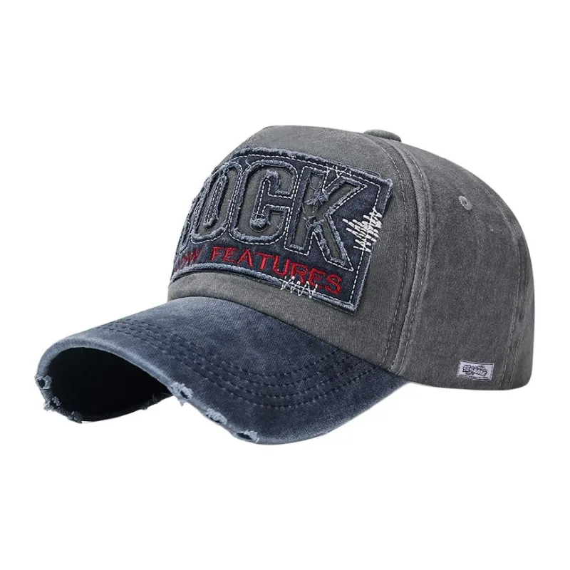 SESAME STREET Denim Baseball Caps Unisex-4
