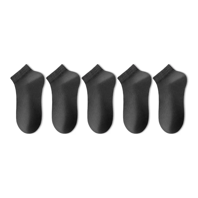 LUOLIAN Ankle Socks Men's 5 Pack-4