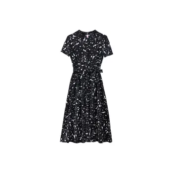 Mu Qingqing Short Sleeved Dress Women's