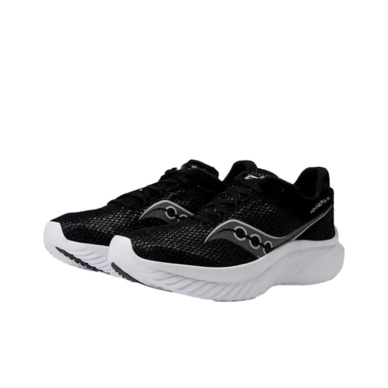 Saucony Cushioning, Wear Resistant Low Top Running Shoes Women's Black-2