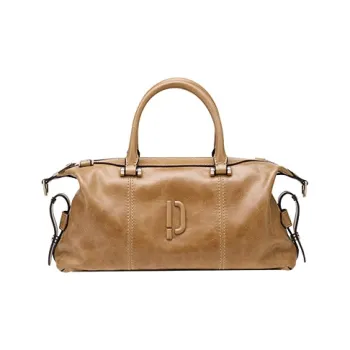 PECO Cow Leather Handbag, Crossbody Bag Women's Multicolor