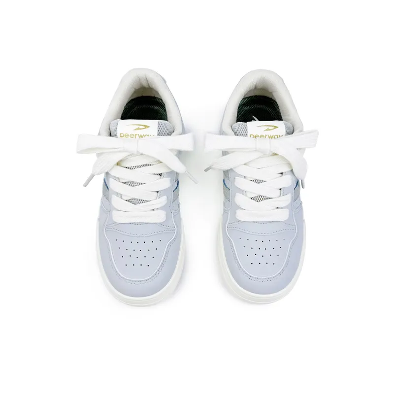 DEERWAY Wear resistant, Lightweight, Breathable, And Non slip. Low Top Casual Shoes Women's Haze Blue-2