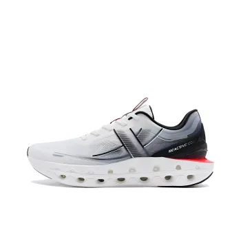 XTEP Durable Breathable Low Top Casual Running Shoes Men's White Black