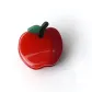 Simulated Red Apple Small Claw Clip