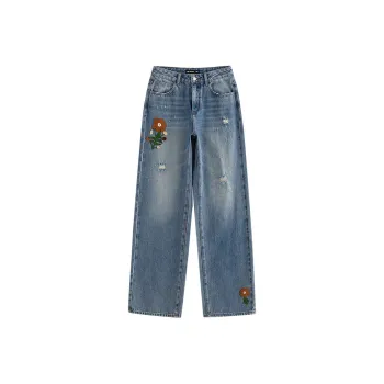 Initial language Jeans Women's Soft Wave Blue