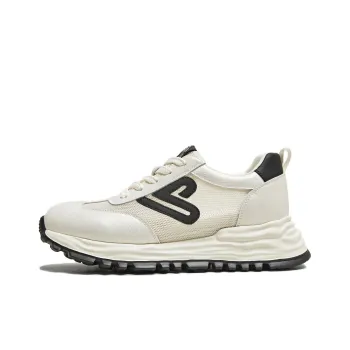 TATA Abrasion Resistant Low Top Casual Shoes Women's White Black