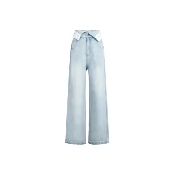 Three Quarters Jeans Women's Blue
