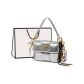 Silver+Shopping Bag