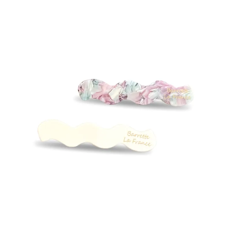 MENGNI Acetate Hair Clips Women's-12