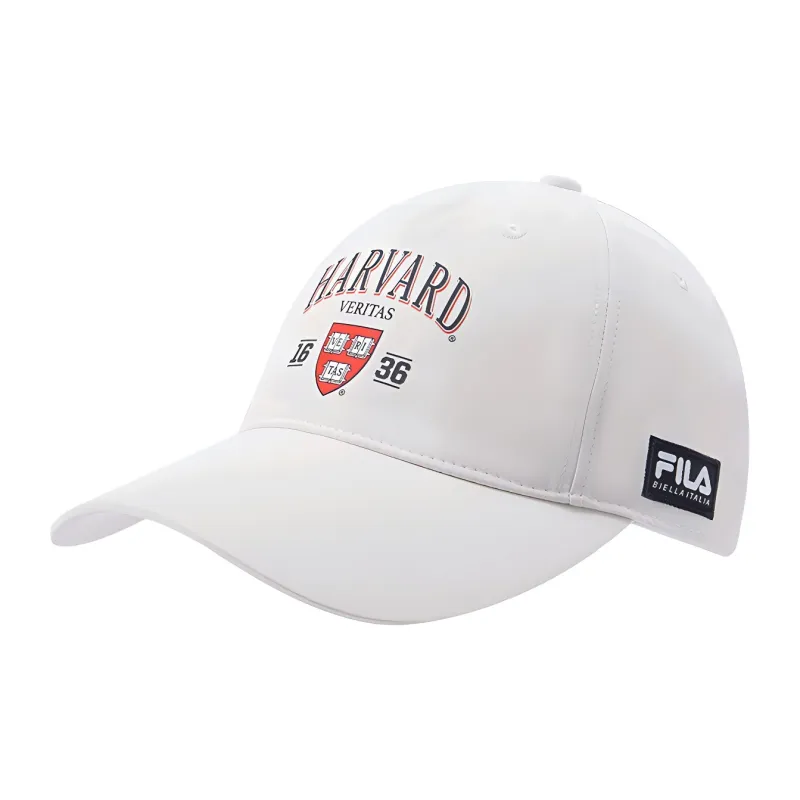 FILA KIDS Polyester Baseball Caps Kids' Cloud White-0