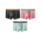 Deep gray + pink + light green