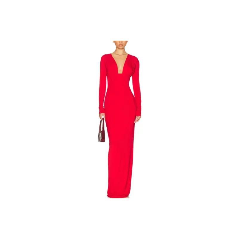 HELSA SS25 Long Sleeved Dress Women's-0