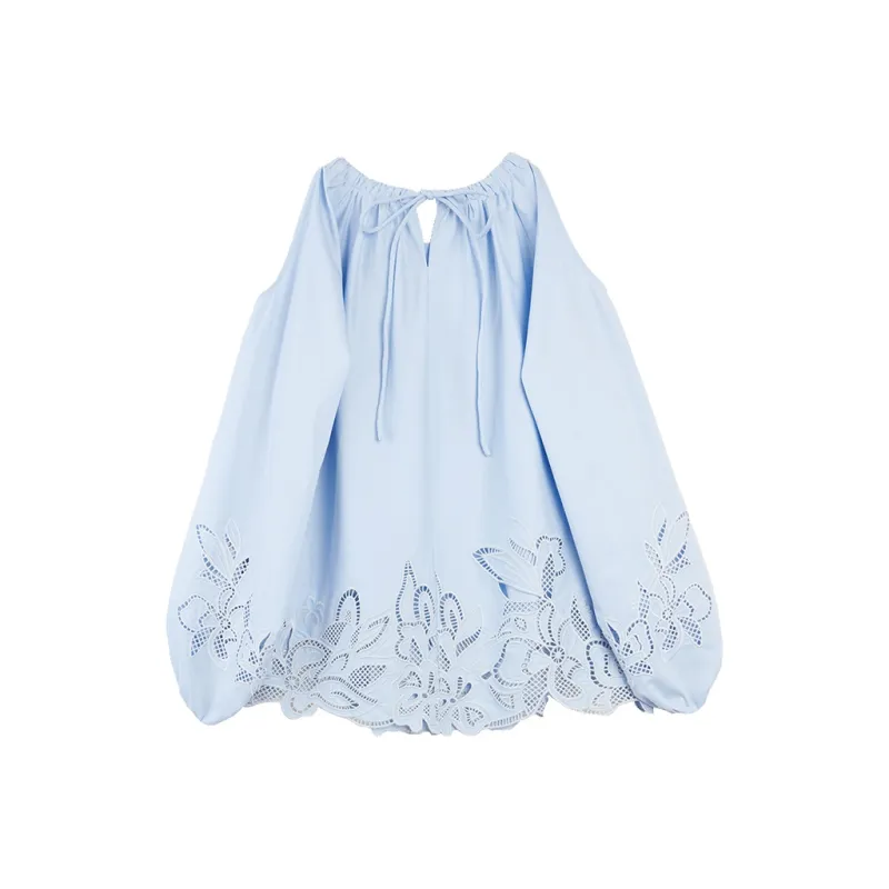 ELLE Shirts Women's Blue-1
