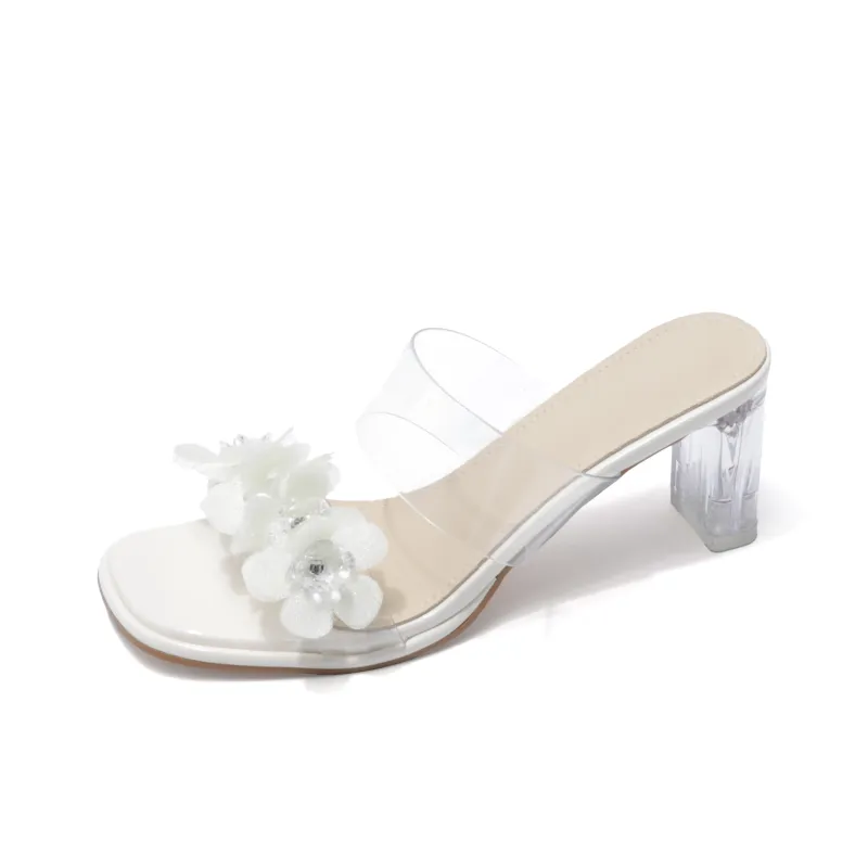 Be Good Chunky Heel High Heels 6cm Women's-1