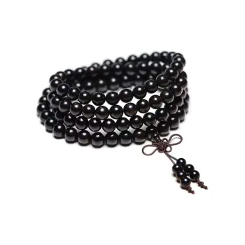 ZHUOJIN Ebony Wooden Bracelets Unisex