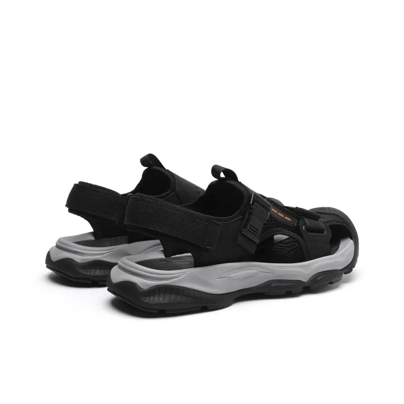 ELLE HOMME Slip Resistant And Breathable River Trekking Shoes Men's Black-3