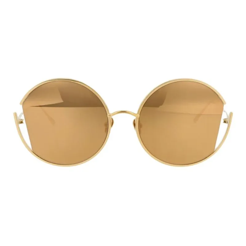 Linda Farrow Quarry C1 Round frame Sunglasses-1