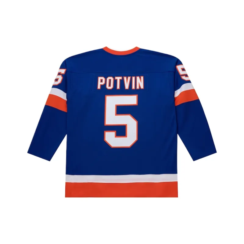 Mitchell Ness 1982/83 Denis Potvin New York Islanders Power Play Player Jersey-1