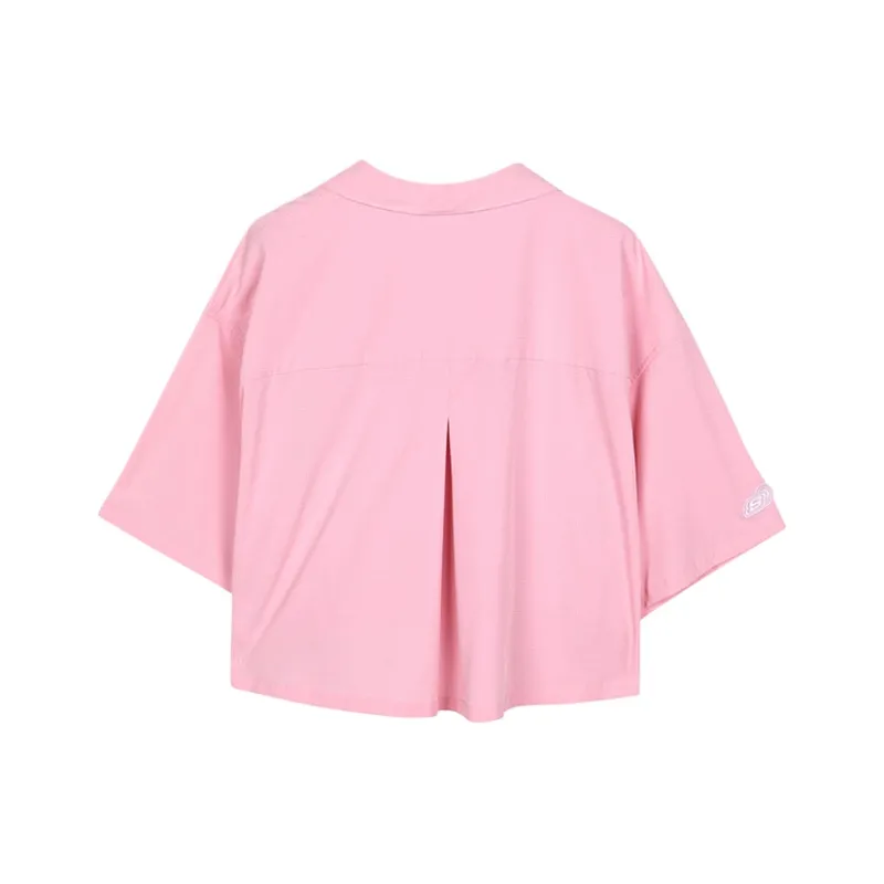Skechers x HANKOW ER CHANG Shirt Women's Rock Rose Pink 01LR-1