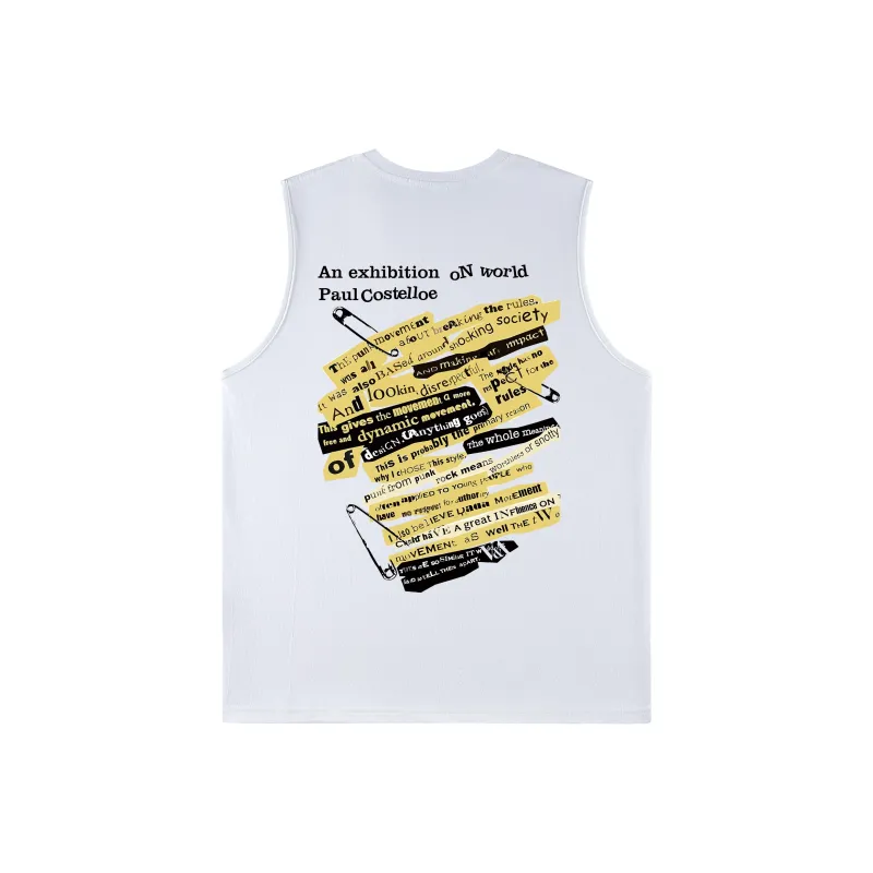 PAUL COSTELLOE Tank Tops Unisex-4