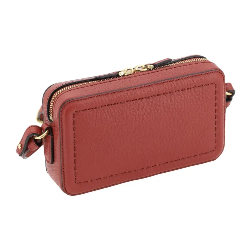 Valentino ALLTIME Calfskin Shoulder Bag Women's Red-2
