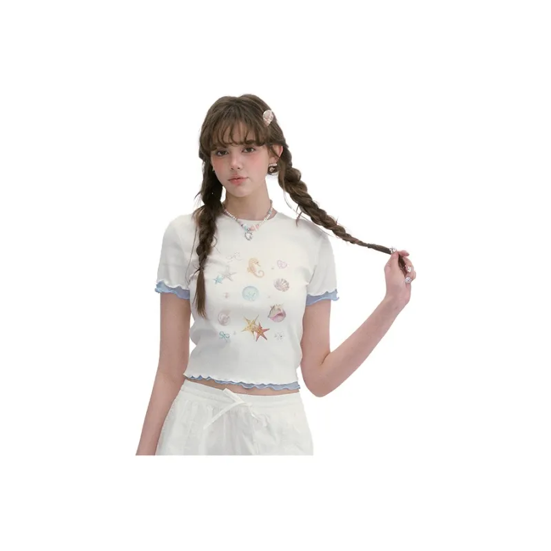 Guuka Hero T Shirts Women's White-0