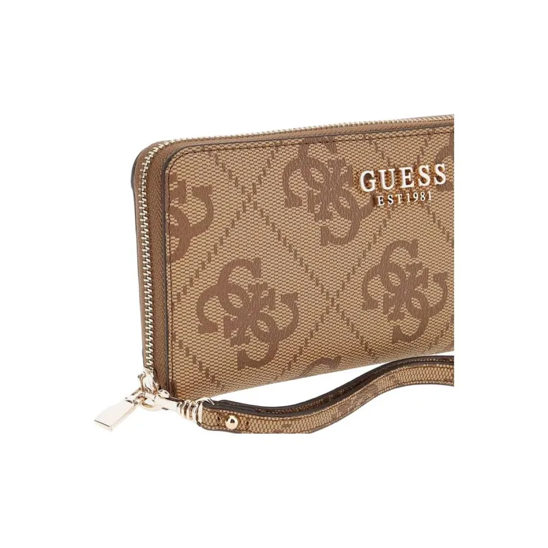 GUESS PU Polyurethane Wallet Women's Beige-3