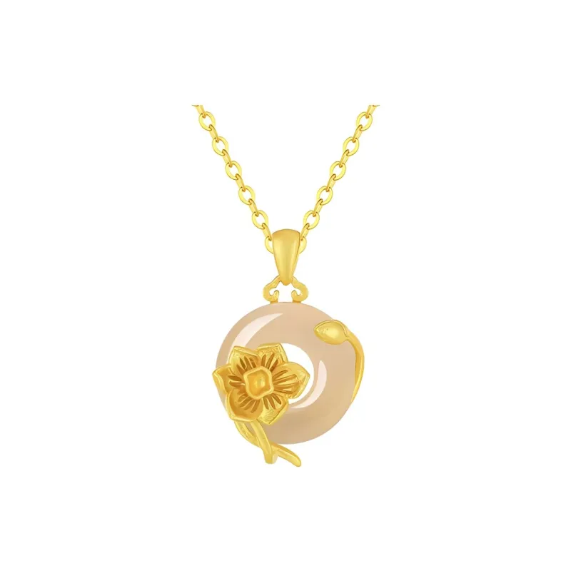 Beth Jewelry Chalcedony Jade Necklaces Women's-15