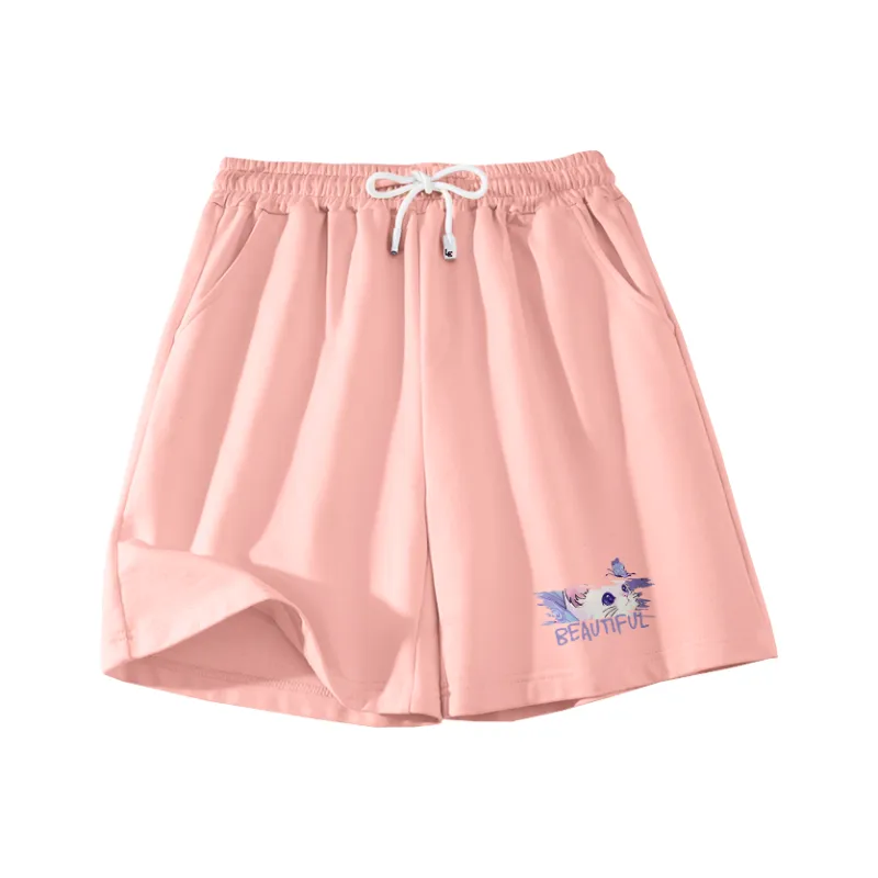 Cotton Casual Shorts Unisex-0