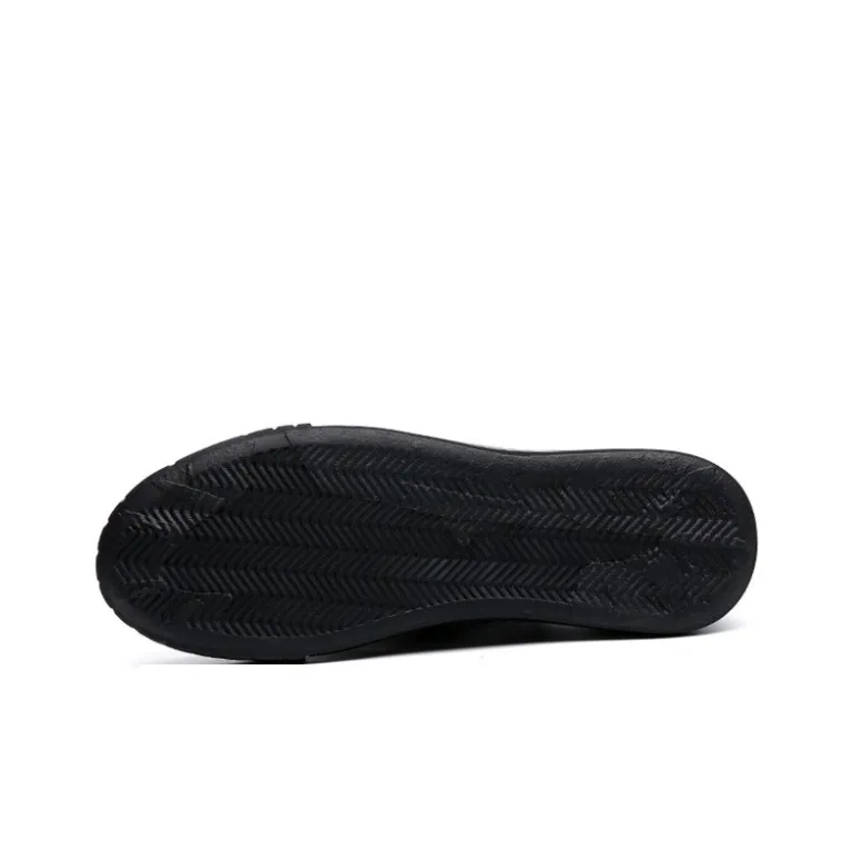 HD Slip Resistant, Abrasion Resistant, Breathable, Lightweight Low Top Casual Shoes Men's Black-1