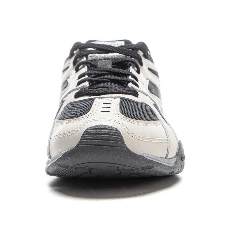 LiNing Film Retro Slip Resistant, Abrasion Resistant, Lightweight Low Top Casual Shoes Women's Gray Black-4
