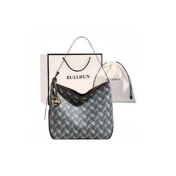 Bullrun PVC Shoulder Bag Women's Blue