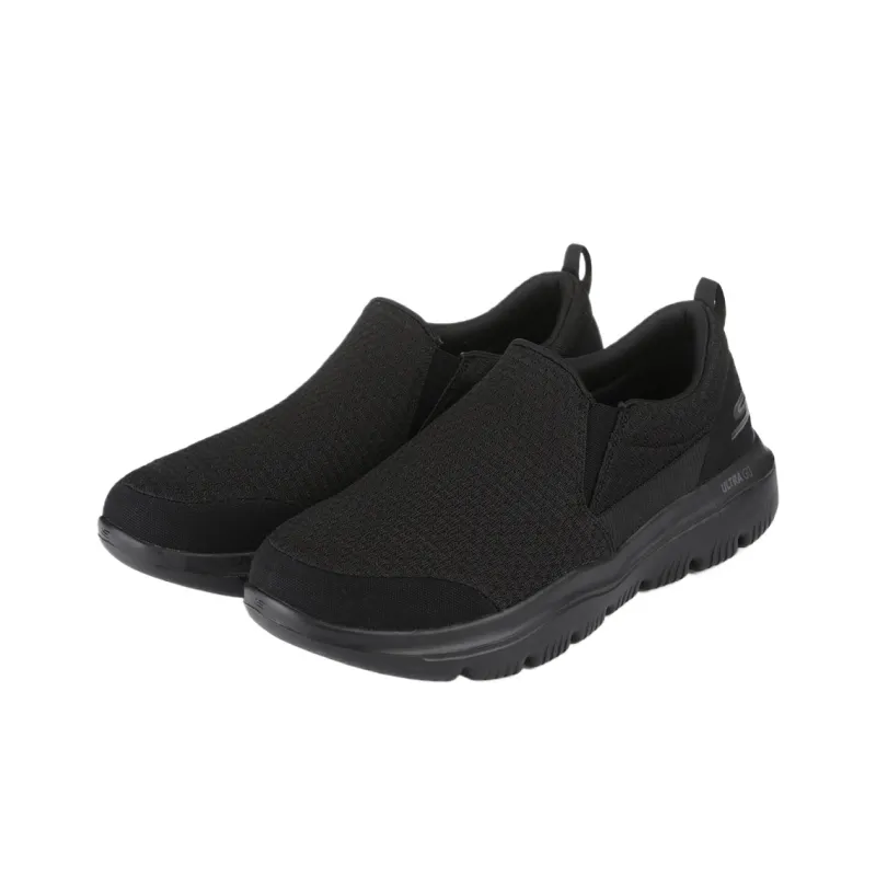 Skechers Go Walk Evolution Ultra Low Top Casual Shoes Men's Black-2