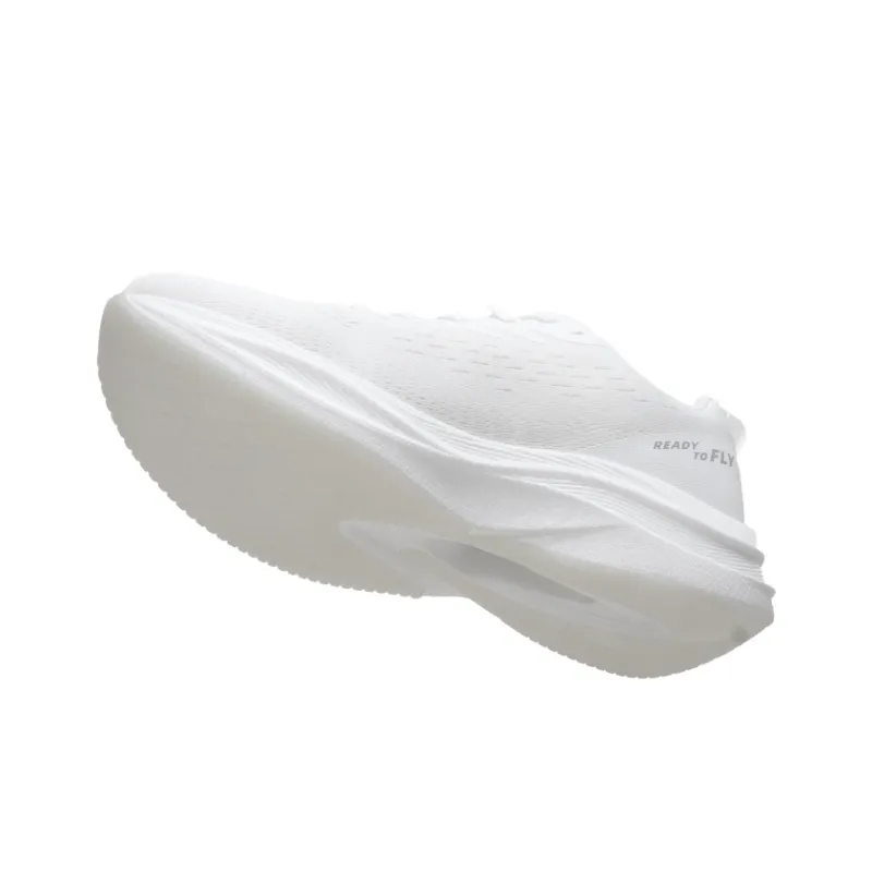 AVOCCO Running Shoes Unisex Low Top Crescent White/Thunder Black-3