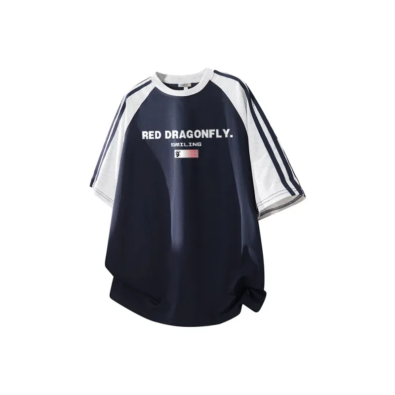 RED DRAGONFLY Short Sleeved T Shirts Unisex-14