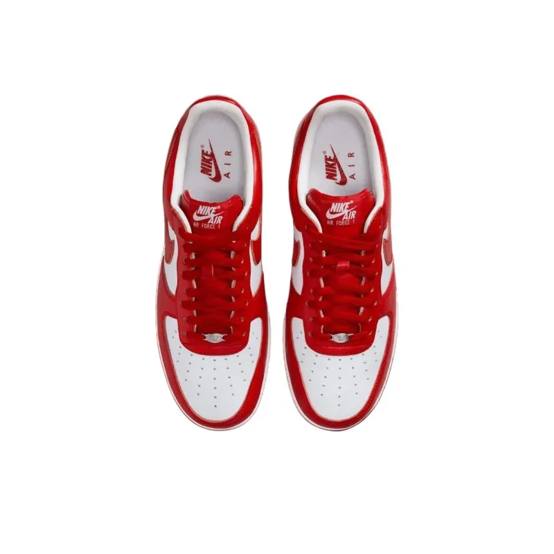 Nike Air Force 1 Low Qs Terror Squad White University Red-3