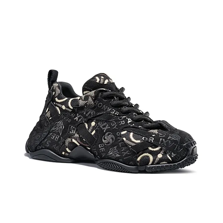 SALAXI Cushioning, Slip Resistant, Abrasion Resistant, Height Increasing Low Top Chunky Sneakers Unisex-8