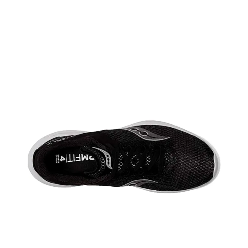 Saucony Cushioning, Wear Resistant Low Top Running Shoes Women's Black-3